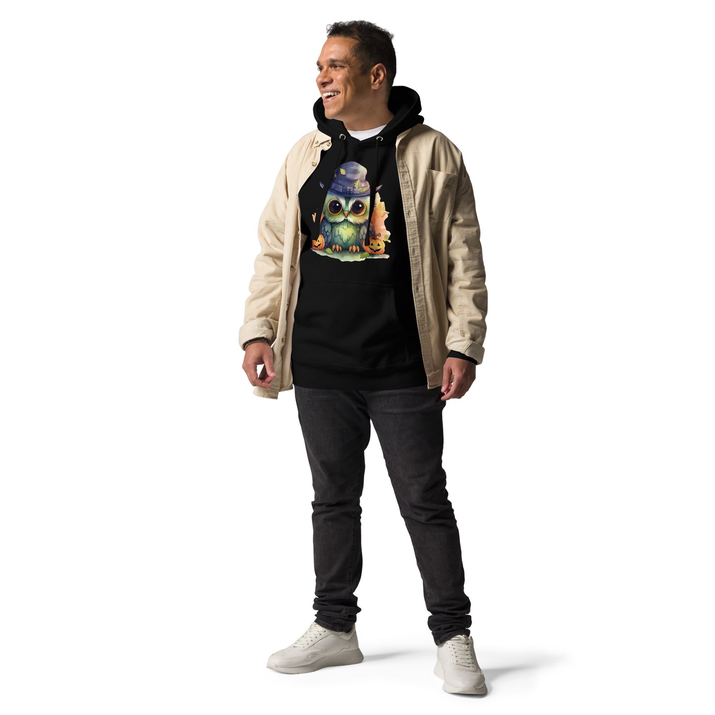 Sudadera con capucha unisex Buho