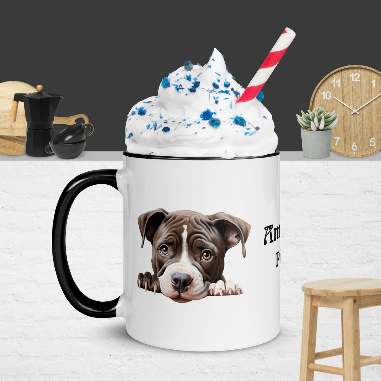 Taza MUG 11 oz Pit color interior + Envío gratis