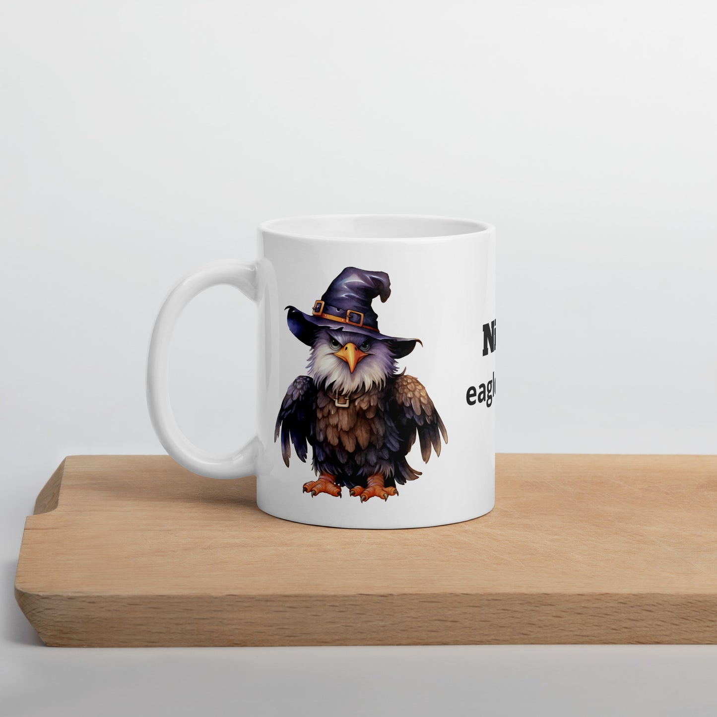 Taza Aguila Halloween brillante